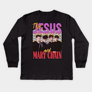 The Jesus And Mary Chain Vintage 1983 // Amputation Original Fan Design Artwork Kids Long Sleeve T-Shirt